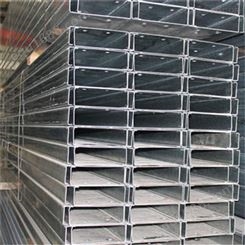 钢结构平台用C型钢 冷弯抗震 高强度建筑工程镀锌钢