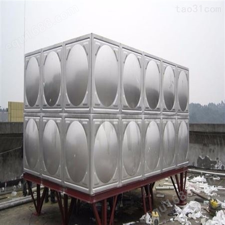河北玻璃钢水箱生产厂家 耐腐蚀搪瓷钢板水箱 不锈钢保温水箱衡水斯诺曼