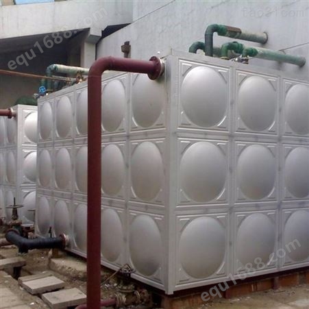 组合式玻璃钢储蓄水箱 拼装消防水箱 不锈钢搪瓷保温水箱 斯诺曼厂家