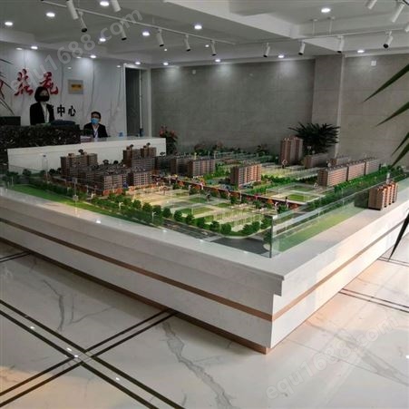 城市规划沙盘制作 建筑楼房模型设计 房地产展厅三维立体还原展示