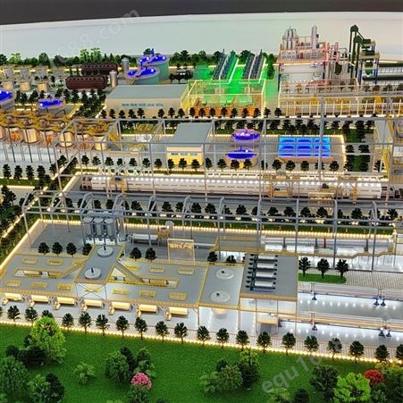 各类工业机械设备沙盘模型设计 园区建筑规划场景立体展示 来图定制