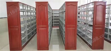 图书馆橡木单双面仿古钢木书架源头工批厂可出投标技术方案