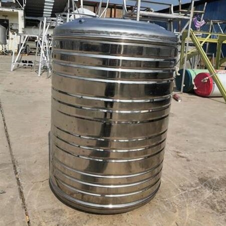 齐全消防生活储水不锈钢圆形水箱 地埋式镀锌钢板BDF搪瓷箱