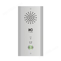 ITC 公共广播78云IP广播终端T-7803语音视频双向对讲系统