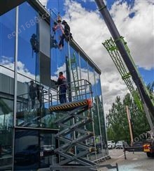 更换幕墙玻璃 改造 安装 首信用企业 维修 蜘蛛人 高空作业