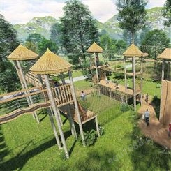 奇乐KIRA景区户外儿童成人丛林拓展穿越规划设计定制