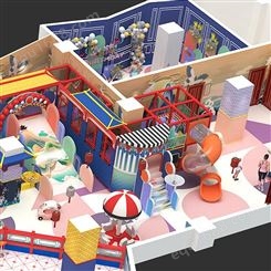 奇乐KIRA大型室内儿童乐园商场国潮风亲子娱乐中心淘气堡设施定制