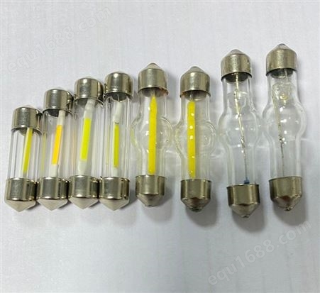 供应 SV8.5双尖LED灯丝灯 SV8.5中间凸起指挥泡 LED工程灯用灯 LED汽车泡