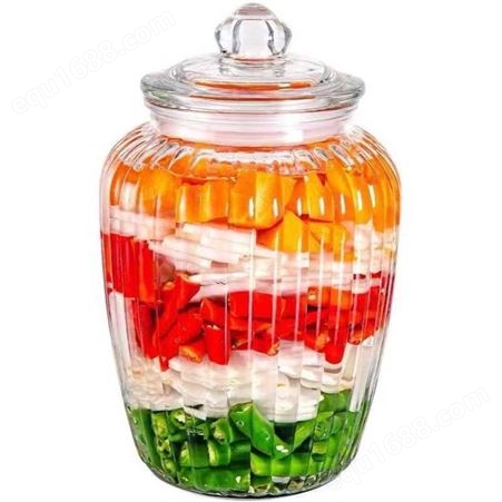 玻璃储藏罐 淄博利江玻璃供应 新款玻璃密封储物罐 透明密封储物罐 密封罐 欢迎订购 玻璃罐