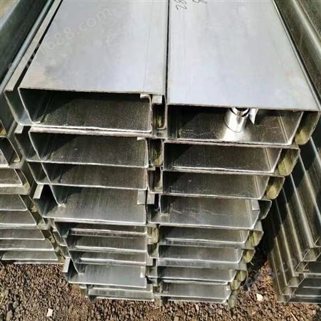 加工定制 包头热轧C型钢 钢结构建筑檩条 墙梁C型钢 宇邦