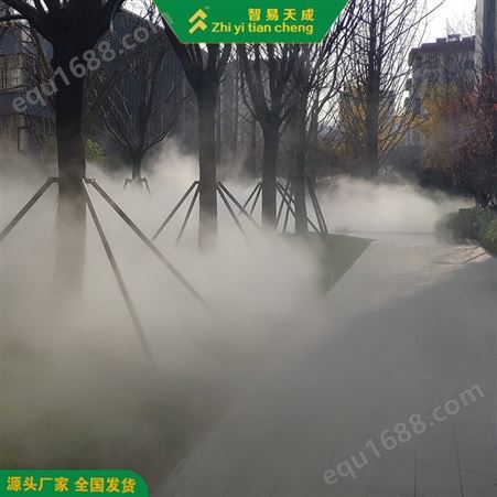 许昌小区雾森景观系统安装公司 智能雾化系统 智易天成