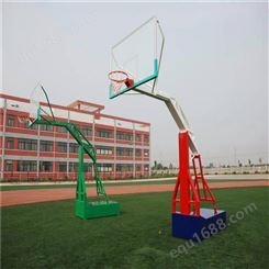 恒跃文体器材定制 大型比赛用 国标篮球架 上门测量安装