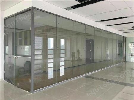锦良装饰 会议室玻璃隔断 防火铝合金 降噪 支持定制