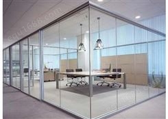 锦良装饰 办公室玻璃隔断 耐老化 外观整体时尚不呆板