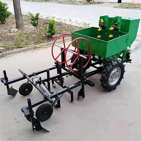 全自动马铃薯播种机 四轮拖拉机带土豆种植机款 农用小型 大航
