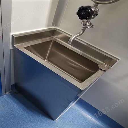 供应单槽亮面不锈钢水池 食堂洗手池商用洗菜池尺寸可定制 德满来