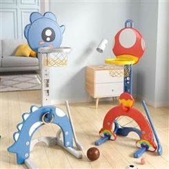 婴幼儿童宝宝男孩可升级啊篮球架子1234岁玩具礼物室内家用投球筐