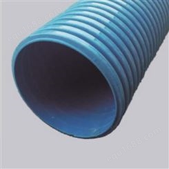 高抗冲PVC-M增强双壁波纹管 双壁波纹管供应 广州统塑管业