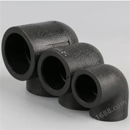 HDPE给水管配件黑色管材管件批量生产 统塑管业