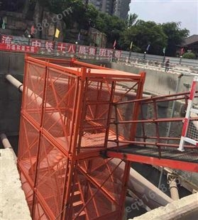 框架式安全梯笼 工地施工专用 可拆卸安全爬梯