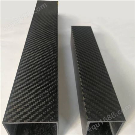 碳纤维方管 碳纤维定制 碳纤维管材配件 加工定制