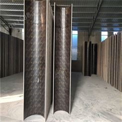 山东淄博圆柱模板生产厂家 圆柱木模板批发定制 长期销售