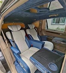 奔驰R350后排航空座椅航空软包木地板九宫格SUV改装