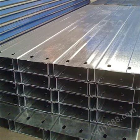 建筑C型钢 镀锌型钢 支架檩条 q355支架型材 冷弯冲孔