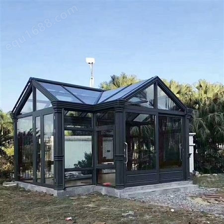 别墅阳光房  阳光房遮阳棚 玻璃阳光房厂家定制 免费量尺寸