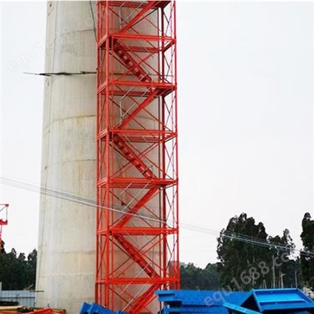 建筑施工安全梯笼供应 组合式墩柱基坑爬梯定制加工