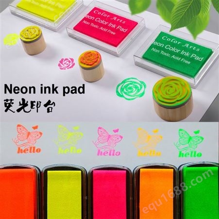 印台（印泥）ink pad 长利制造油性Pigment水性Dye墨水形状各异