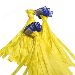 黄色生姜网兜PE材质 可定制颜色长度的生姜网袋