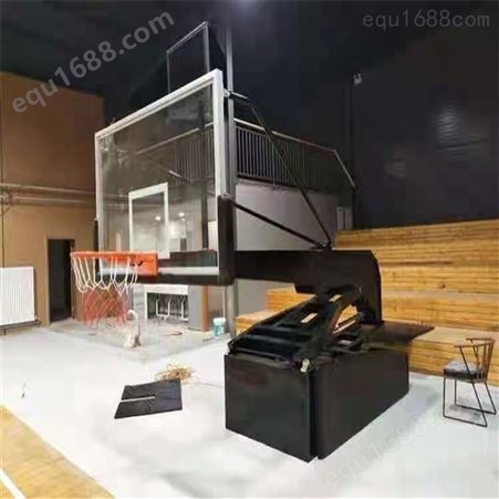 奥缘体育 室外篮球架 弹性篮球架 仿液压篮球架