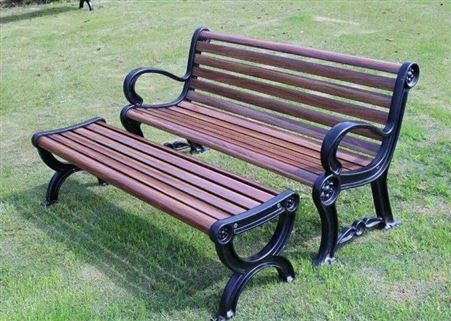户外休闲椅子/玻璃钢椅子条加铝合金扶手户外椅子/园林椅子/公园椅子